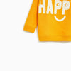 ZR Kids Yellow Happy Sweatshirt