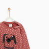 ZR Babies Polka Dot Dog Sweatshirt