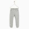 ZR Grey Pocket Zip Jogging Trouser