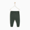 ZR Dark Green Ottoman Jogging Trousers