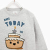 ZR Cake Print Sweatshirt 449
