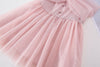 XTG Chest Frill & Bilton Pink Net Fancy Frock 9114