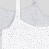 MNPRX Lace Style Star White With Grey Brallete 2 Pc Pack 11078