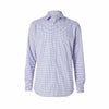 TRG Tailored Fit Tattersal Blue Check Shirt