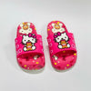 Hello Kitty With Bear Pink Slippers 7269
