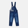 OSH Double Shade Front Pocket Dark Blue Denim Dungaree 4593