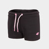 4F Girls Black Smart Shorts with Pink Cord 1742