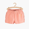 51015 Star Fish Side Frill Pink Girls Shorts 3692