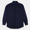 ZR Men Slimfit Navy Blue Shirt 985