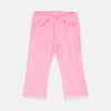 OM Neon Pink Bottom Capri Style Cotton Pant 2453