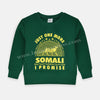 TAO Somali Cat Green Sweatshirt 2894