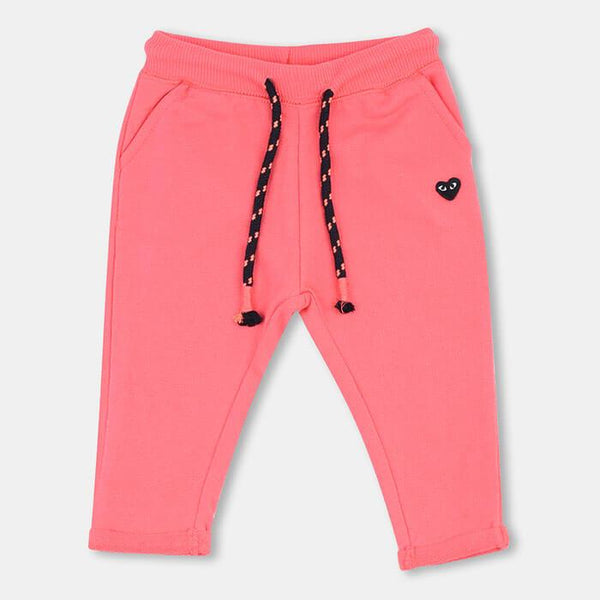 MNG Pink Black Heart Trouser 565