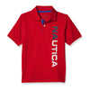 NTC Front Print Blue Red Polo 3446