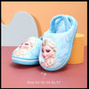 DS Elsa Frozen Blue Warm Slippers 8166
