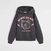 MNG No More Bad Days Cats Dark Grey Hoodie 2948