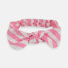 NB Pink & White Stripe Head Band 3788