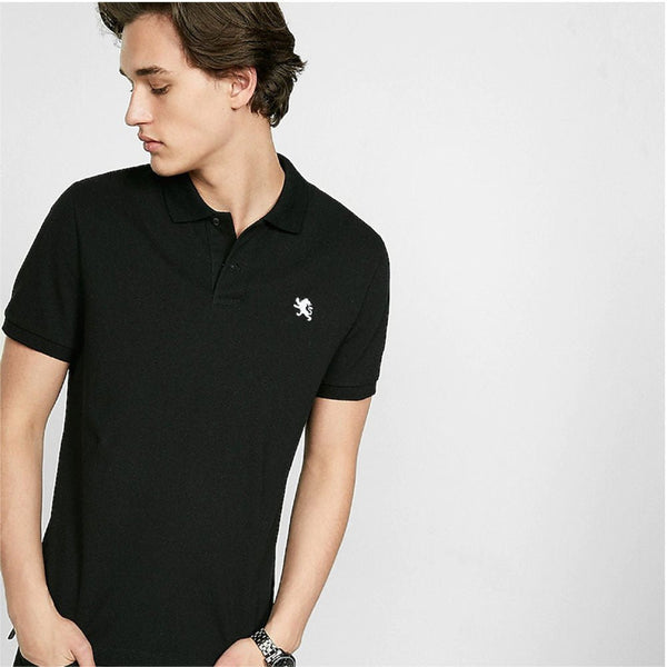 EXP Logo Black Polo 1645