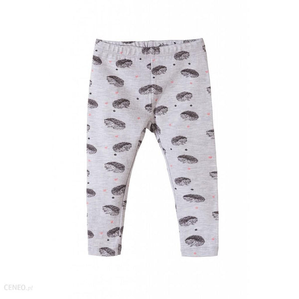 51015 All Over Hedge hole Print Grey Legging 4306