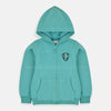 FF Bee Awesome Wild Patch Turquoise Girls Hoodie 3129