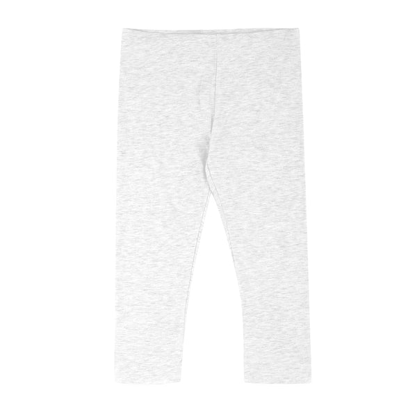 INEX Textured Grey Plain Legging 2372