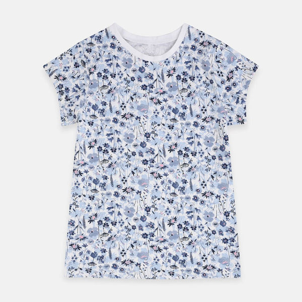 GRG Blue Pollen Floral Top 2017