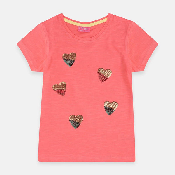 NXT Sequence Hearts Pink Tshirt 2048