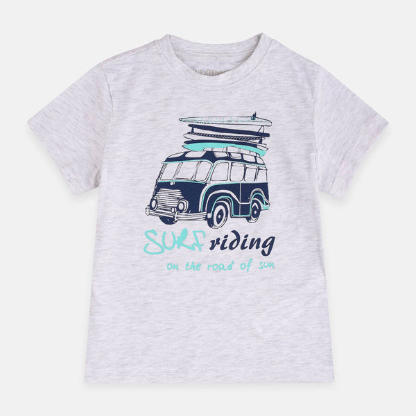 INEX Surf Riding Van Grey Tshirt 1683