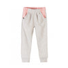 L&S Grey Trouser with Pink Pockets Meow Badge 1073