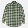 ZR Men Slimfit Green Check Shirt 966