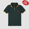 Small Red Pony Green Polo 2314
