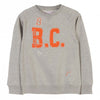 L&S Basket Ball Design Grey Sweatshirt 890