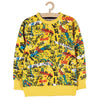 5.10.15 Yellow Sweatshirt With Colorful Graffiti Print 875