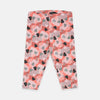 INEX Musical Hearts Capri Style Pink Legging 2195