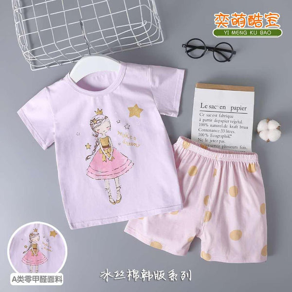 2 Piece Set Glitter Girl Lavender 2133