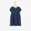 LDX Cherry Print Navy Blue Frock 2228
