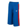4F Red Stripes Royal Blue Quarter Shorts 9646