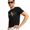 CK Foil Gold Black Tshirt 6193