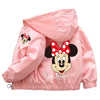 BKT Minnie Mouse Light Weight Pink Hooded Zipper 7671