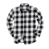 PLC Black & White Big Box Check Full Sleeves Casual Shirt 7055