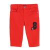 OM Cool Patch Red Pant 3216