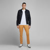 J&J Mustard Slim Fit Cotton Chino 2305