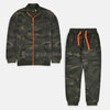 CK Orange Zip Green Camouflage Tracksuit 3175