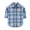 CRT Car Logo Blue & Green Check Full Sleeves Casual Shirt 3900