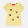 NXT Sequence Hearts Yellow Tshirt 2049