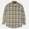 ZR Men Slimfit Light Green Check Shirt 973