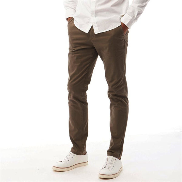 J&J Macro Circle Print Slim Fit Chino 2482