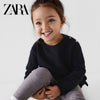 ZR Black With Bows On Bottom Sides Sweatshirt 937