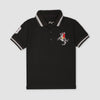 GRD Nepolian Logo Black Polo 3833