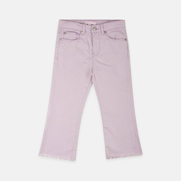 OM Lavender Rough Bottom Capri Style Cotton Pant 2452