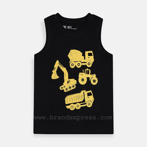 OK Mixer & Crain Black Tank Top 4705